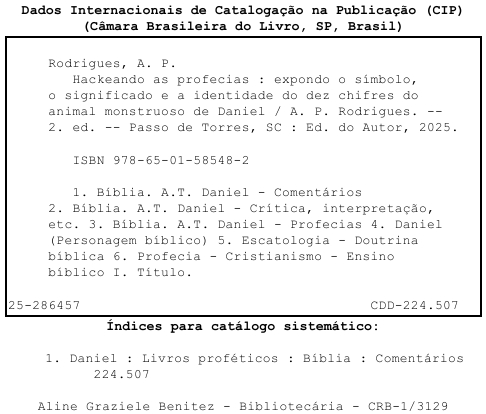 ficha catalografica